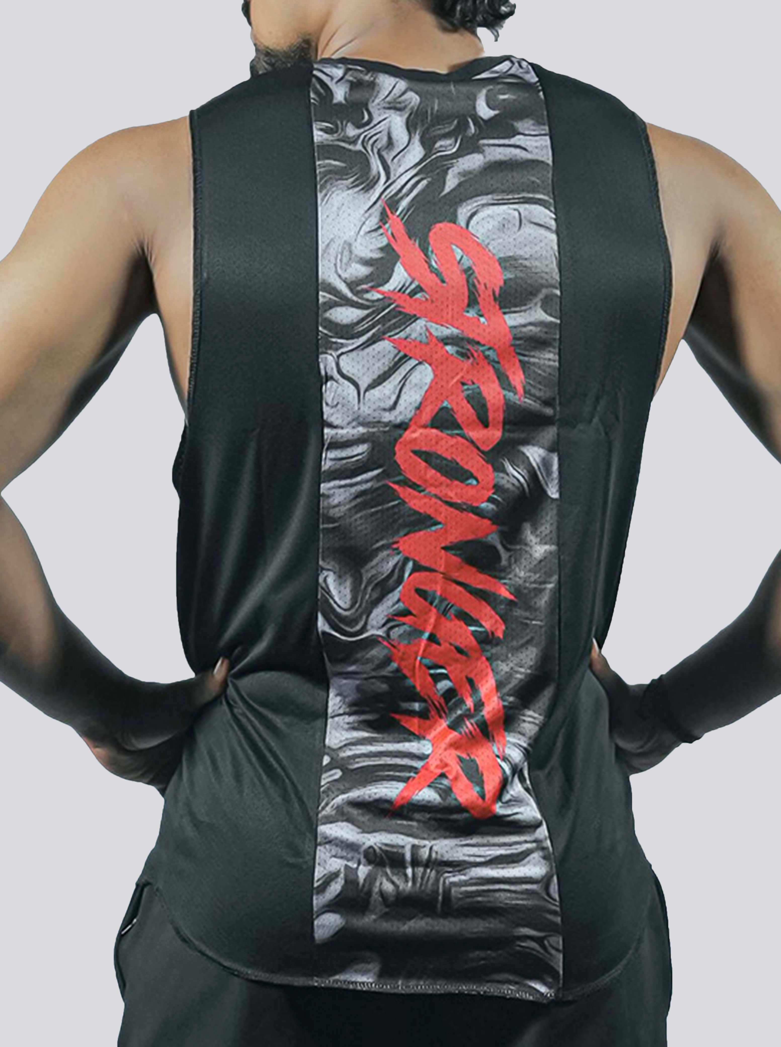 STRONGER TANK TOP BLOOD RED